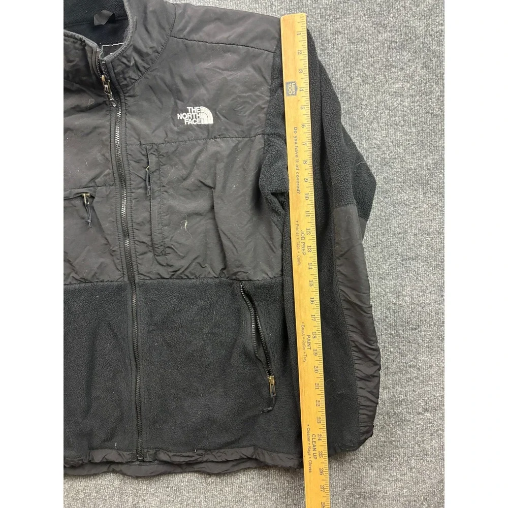 The North Face Denali Jacket Mens Large Black Polartec Fleece Full Zip Outdoor